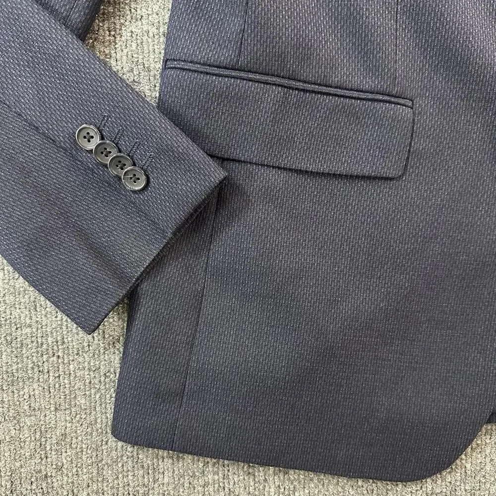 Banana Republic Factory Men’s Textured Sports Coat Modern Slim Fit Blazer 38R